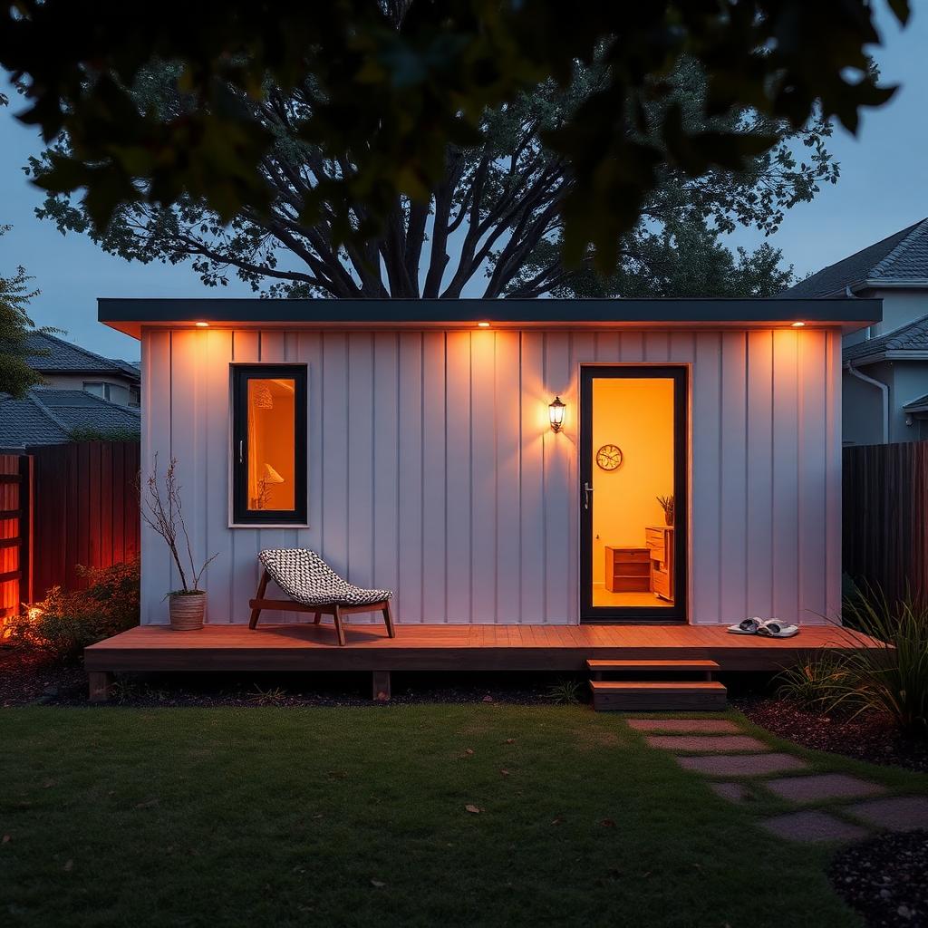 Backyard tiny home